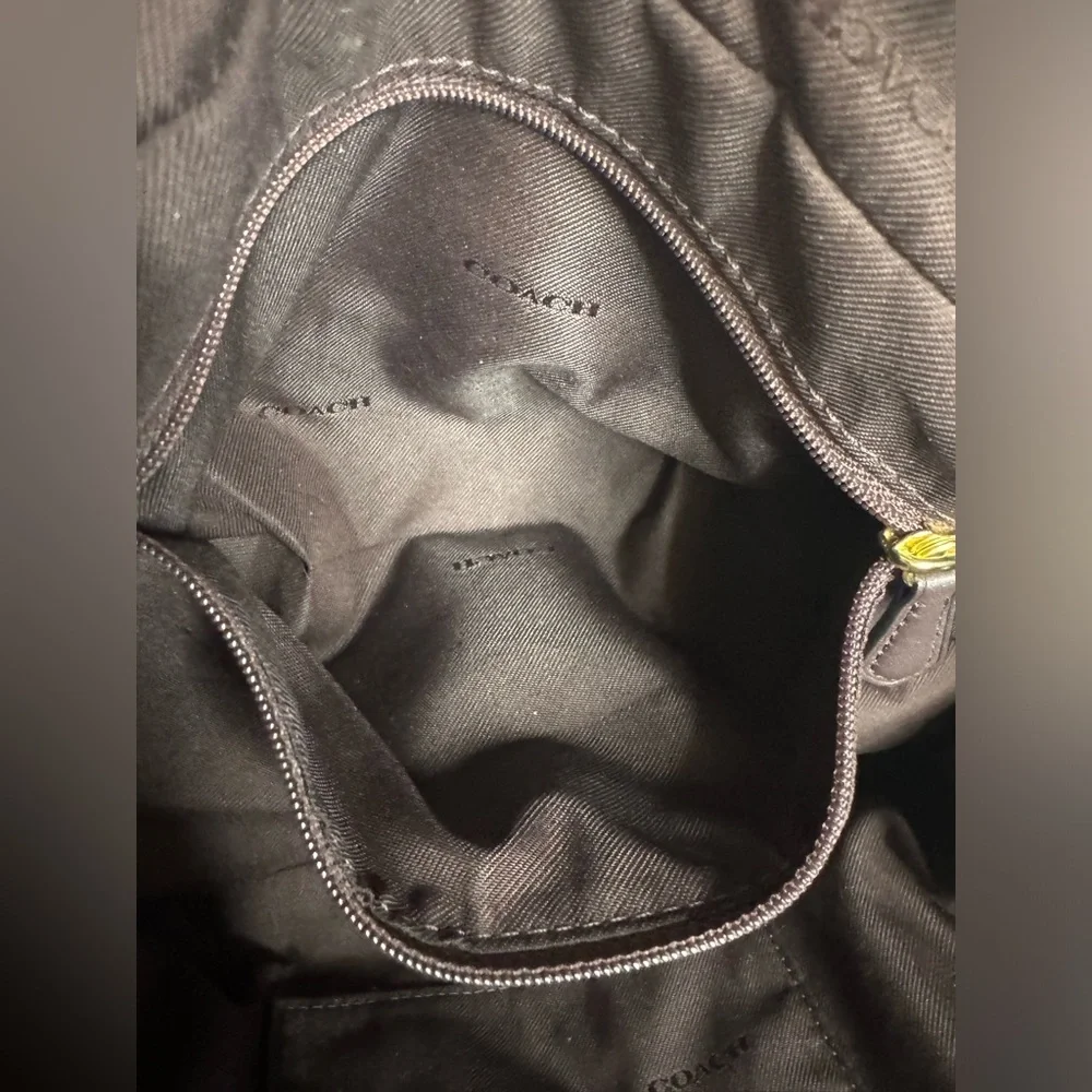 #215 Coach Lane Black Leather Satchel - Picture 15 of 16